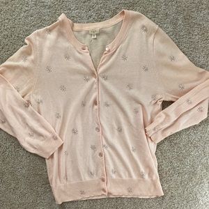 J. Crew Women’s Sweater Size S - light pink/cream